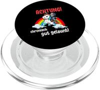 Mal Humor Parca Unicornio Atención Crónica Buen Humor PopSockets PopGrip para MagSafe
