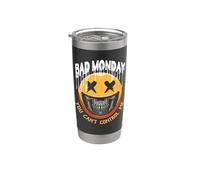 Mal lunes no puedes controlarme Vaso térmico de acero inoxidable de doble pared