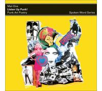 Mal-One Listen Up Punk Punk Art Poetryspoken word album (Vinyl)