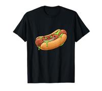 Mal Zombie Hot Dog Dibujos Animados Slime Horror Camiseta