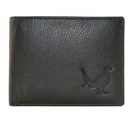 Mala Grayson Leather Pheasant RFID - Cartera plegable (11,5 x 9 x 2 cm), color negro, Black, S, Plegable