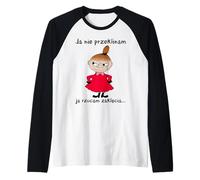 Mala Ja nie przeklinam Camiseta Manga Raglan