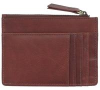 Mala Leather Bloomsbury Collection - Tarjetero de cuero RFID 4321_17, Tan, Talla única