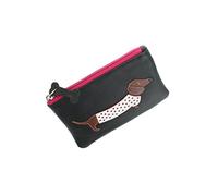 Mala Leather Colección Best Friends Monedero de Perro Salchicha de Cuero para Monedas 4133_65 Negro