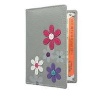 Mala Leather Colección Cara Portatarjeta de Viaje 620TC_73 Gris