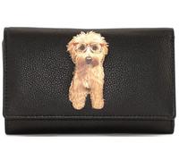 Mala Leather Colección Coco's Glasses Monedero de Piel con Bloqueo RFID 3667_12 Negro