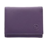 Mala Leather Colección Origin Monedero Compacto de Cuero con Protección RFID 3273_5 Púrpura