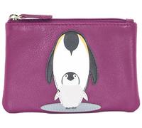 Mala Leather Monedero con apliques y piel estampada 4115_11, Pingüino y mamá, Talla única