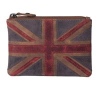 Mala Leather Monedero de la bandera británica