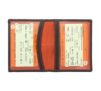 Mala Leather Odyssey Portatarjeta de Viaje de Cuero Suave 555_14 Marrón