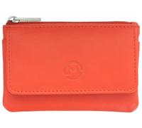Mala Leather Origin 4110-5 - Monedero RFID, Orange, Talla única, Moderno