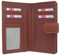 Mala Leather Origin Collection 3696_5 - Monedero de piel con protección RFID, Tan, Talla única, Moderno