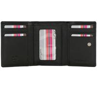 Mala Leather Origin Collection - Cartera de piel RFID 3697_5, Black, Talla única, Moderno