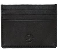 Mala Leather Origin Collection - Tarjetero de piel RFID 636_5, Black, Talla única, Moderno