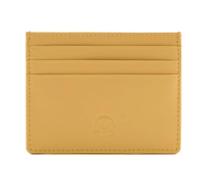 Mala Leather Origin - Tarjetero de piel con bolsillo con cremallera, bloqueo RFID delgado con 3 ranuras para tarjetas y bolsillo central, monedero minimalista genuino para tarjetas y monedas, 10,5 x