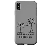 Mala señal, no es una buena señal, divertido, sarcástico Carcasa para iPhone XS Max
