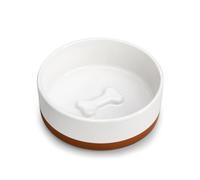 MALACASA Cuencos para perros, cuencos de cerámica para comida y agua para perros de tamaño pequeño, capacidad de 1.5 tazas, cuenco para mascotas para cachorros y gatos (S-1.5 tazas)