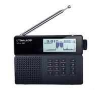 Malachite880 - Radio receptora, firmware de radio 2.40 de segunda generación, radio malahita, gran capacidad para batería de radio de malaquita