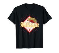 Málaga Andalucía España Retro Flamenco Vintage Souvenir Camiseta gráfica económica