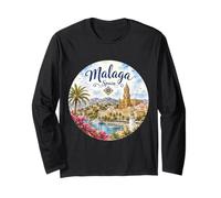Málaga España Ciudad más Antigua Europa Costa del Sol Manga Larga