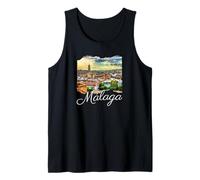 Málaga España Souvenir / Málaga Camiseta sin Mangas