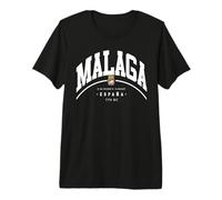 Málaga España Vacaciones a Málaga Viaje Familiar Málaga Camiseta Premium