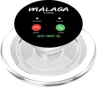 Málaga está Llamando y Tengo Que IR a España de Viaje PopSockets PopGrip para MagSafe