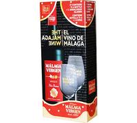 Málaga Virgen - Estuche 75 cl + 2 catavinos - Vino de licor dulce D.O. "Málaga"