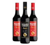 Málaga Virgen Sweet 75cl (2 botellas) + Málaga Virgen Dunkel 75cl (1 botella) Pack 3 botellas - Vino de licor dulce D.O. "Málaga"