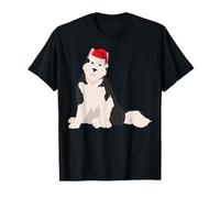 Malamute Navidad Alaska Malamute Mamá Camiseta