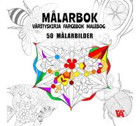 Målarbok: 50 högkvalitativa illustrationer