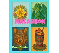 Målarbok: Mandala