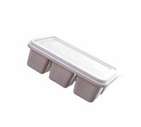 Malas de hielo fáciles, gran capacidad, bandeja de hielo de silicona premium con tapa, uso multifuncional, para uso doméstico, con diseño de rejilla, evita derrames