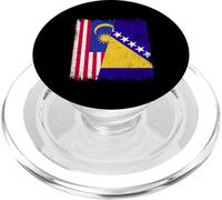Malasia Bosnia Y Herzegovina Media Bandera PopSockets PopGrip para MagSafe
