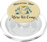 Malasia Viaje Aquí Venimos Malasia PopSockets PopGrip para MagSafe