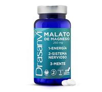 Malato de Magnesio 250mg Drasanvi Alta Absorcion en 60 Comp Sin Gluten