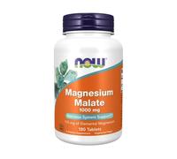 Malato de magnesio NOW, 1000 mg (180 comprimidos)