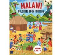 Malawi coloring book for kids with facts