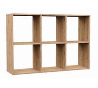 Malax Estante 2X3 Roble Artesanal