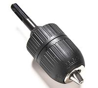 Malayas Portabrocas sin llave para Broca de Taladro y Taladradora Mandril para Taladradora Agarre de 2-13mm con Adaptador al Taladro con Cabeza SDS