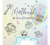 Malbuch ab 3 Jahre - Prinzessin