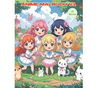 Malbuch Anime V1