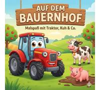 Malbuch auf dem Bauernhof