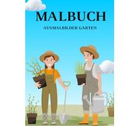 Malbuch Ausmalbilder Garten