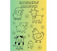 Malbuch Bauernhof für Kinder