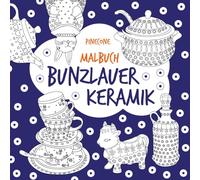 Malbuch Bunzlauer Keramik. Polish Pottery from Boleslawiec colouring book. Ceramika Bolesławiecka. Kolorowanka dla dzieci i doroslych.