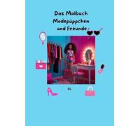 Malbuch das Modepüppchen für die Größeren und Erwachsene