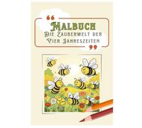 Malbuch Die Zauberwelt der vier Jahreszeiten