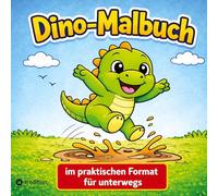 Malbuch Dinosaurier: Dinosaurier zum Ausmalen für Kinder - im praktischen Pocket-Format zum Mitnehmen und Verreisen