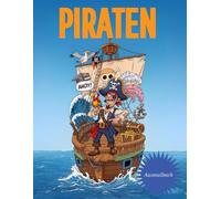 Malbuch für Buben - Piraten